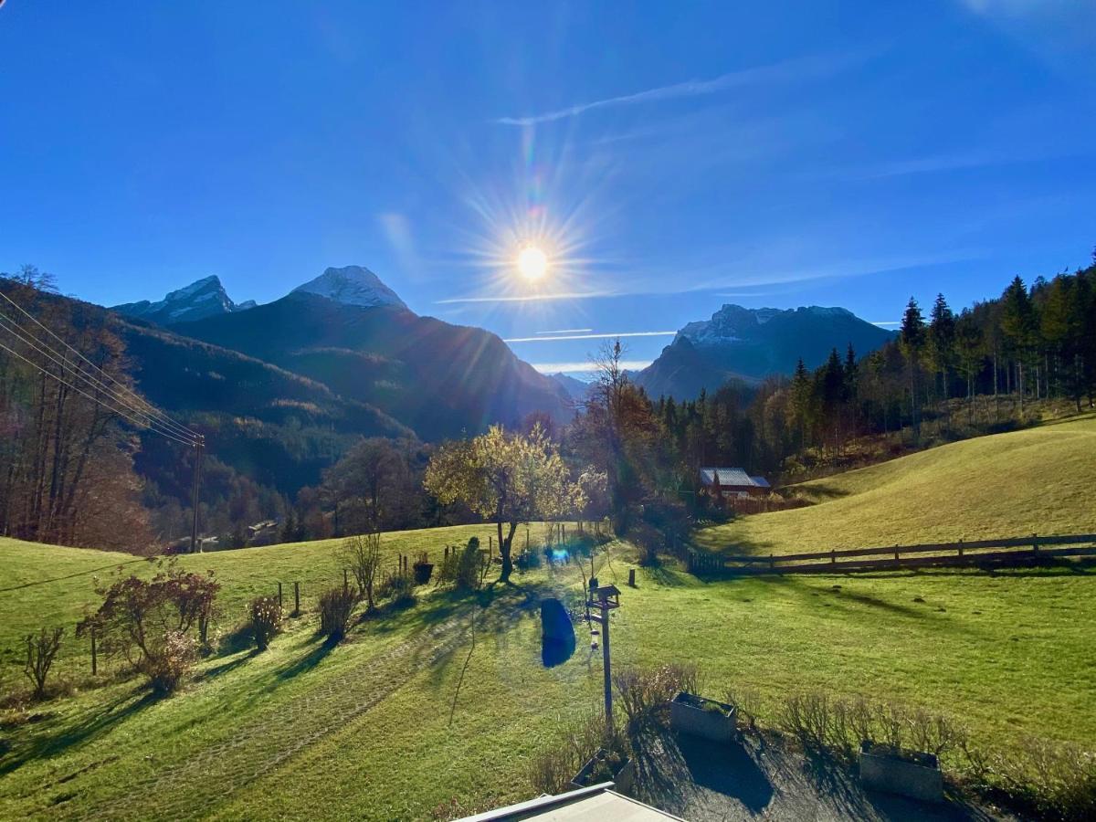 Berghof Punzenlehen - Nahe Koenigssee Bischofswiesen Bagian luar foto