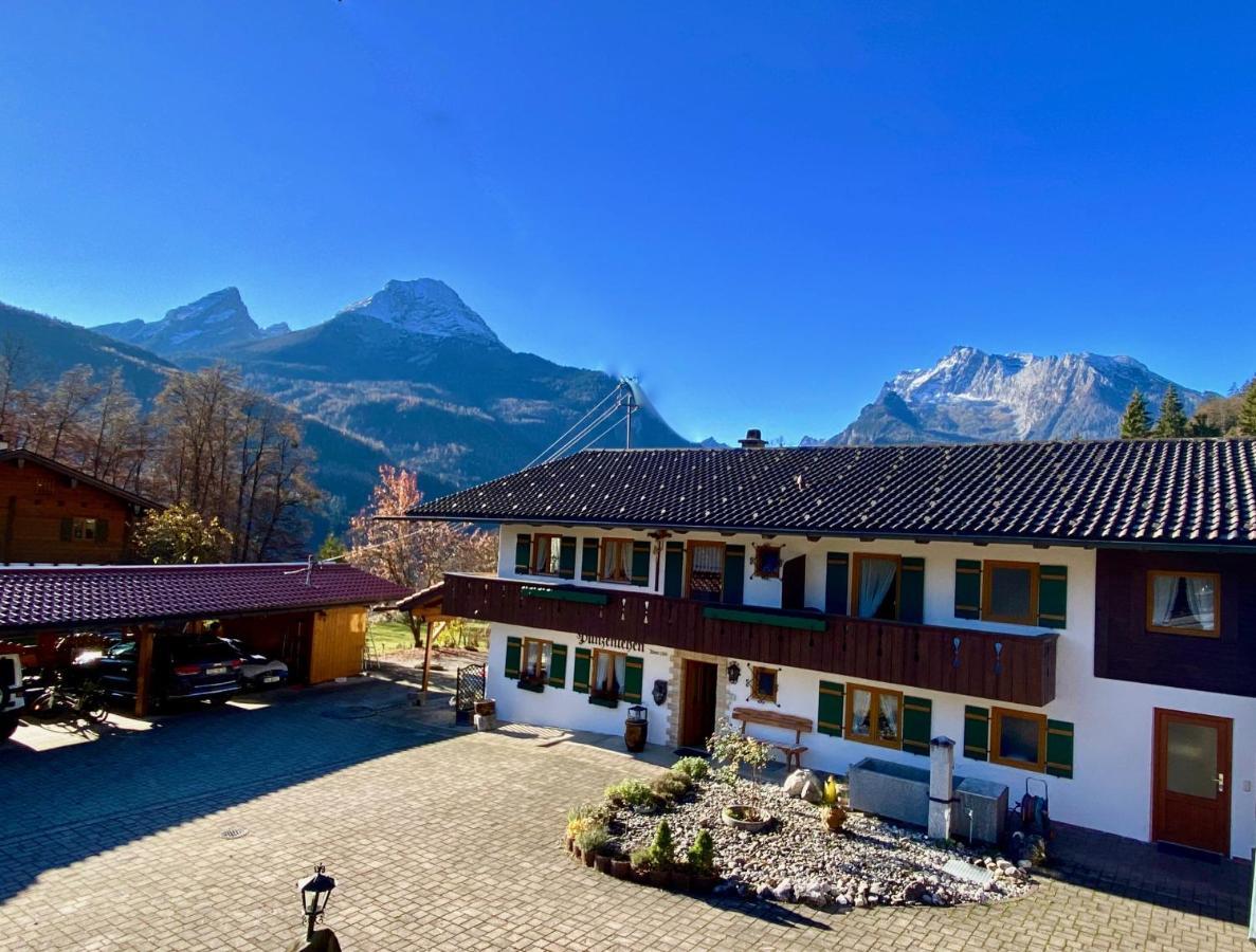 Berghof Punzenlehen - Nahe Koenigssee Bischofswiesen Bagian luar foto