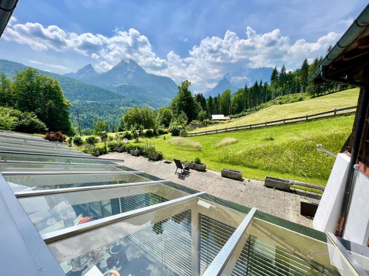 Berghof Punzenlehen - Nahe Koenigssee Bischofswiesen Bagian luar foto